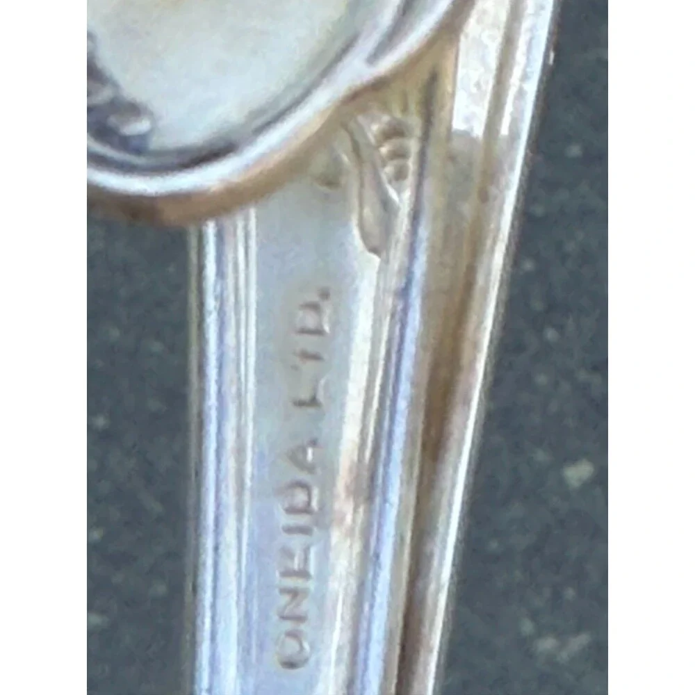 Vintage Silverplate Flatware Art Candle Holder Handmade Mid-Century Style